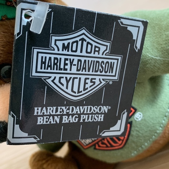 Harley-Davidson Bean Bag Plush Manifold Max good cond Bandana & Harley shirt - Picture 7 of 11